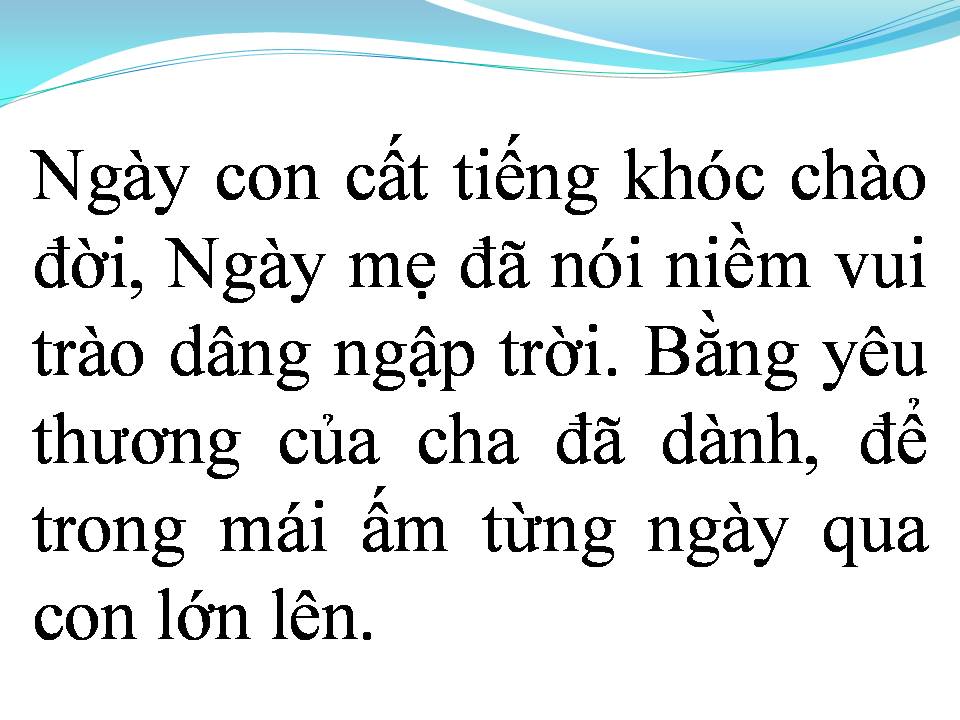 Lời bài hát NƠI ẤY CON TÌM VỀ