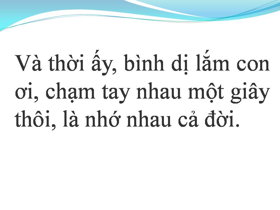 Lời bài hát ÔNG BÀ ANH