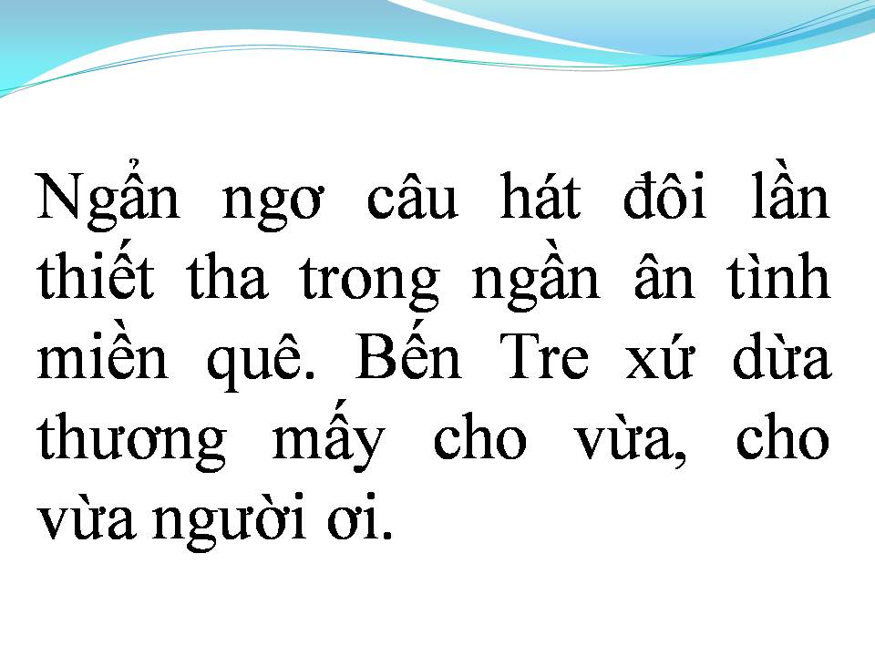 Lời bài hát NGẨN NGƠ CÂU HÒ