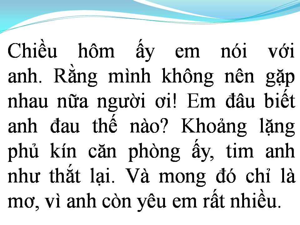 Lời bài hát CHIỀU HÔM ẤY