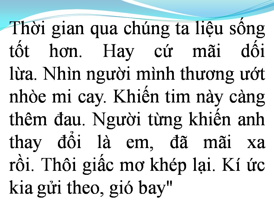 Lời bài hát CHIỀU HÔM ẤY