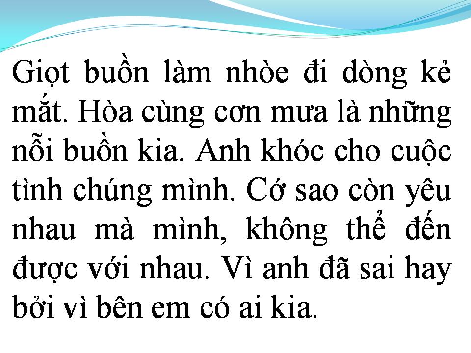 Lời bài hát CHIỀU HÔM ẤY