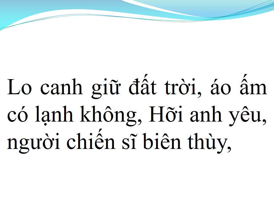 Lời bài hát GỬI EM Ở CUỐI SÔNG HỒNG (SONG CA)