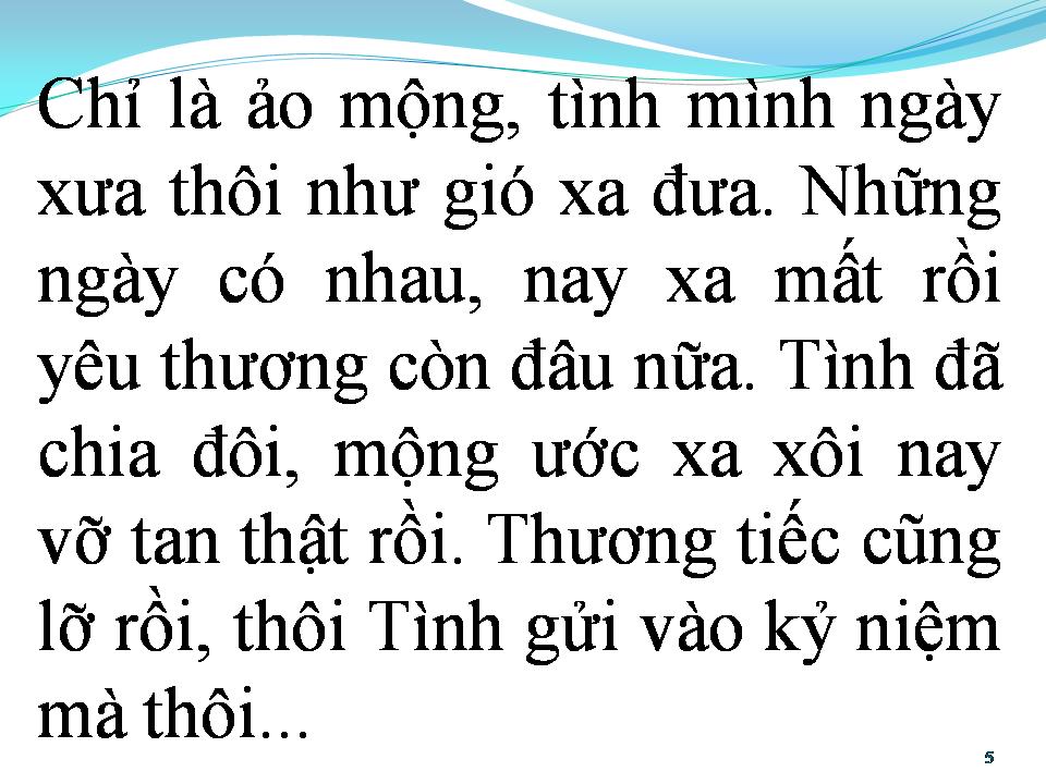 Lời bài hát GỬI VÀO KỶ NIỆM