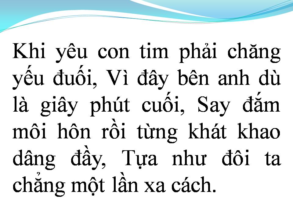 Lời bài hát TƯỞNG CHỪNG