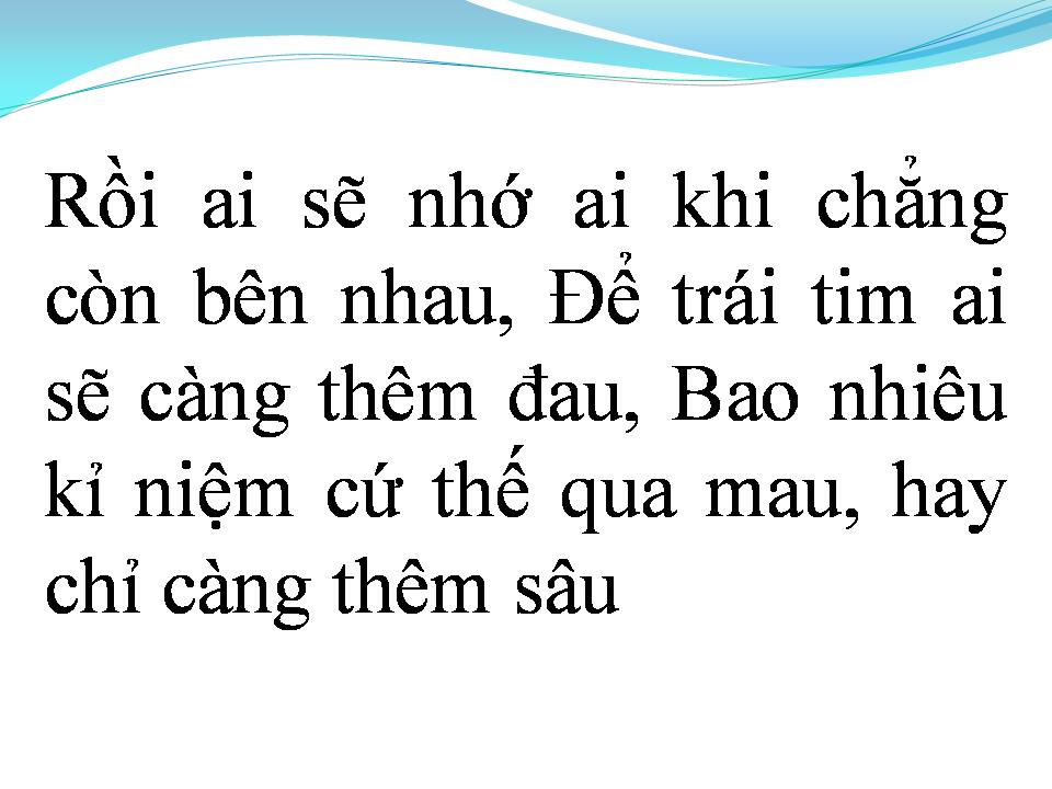Lời bài hát TƯỞNG CHỪNG