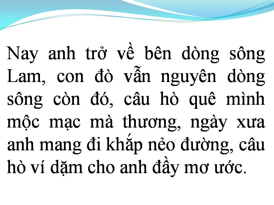 Lời bài hát CÂU ĐỢI CÂU CHỜ