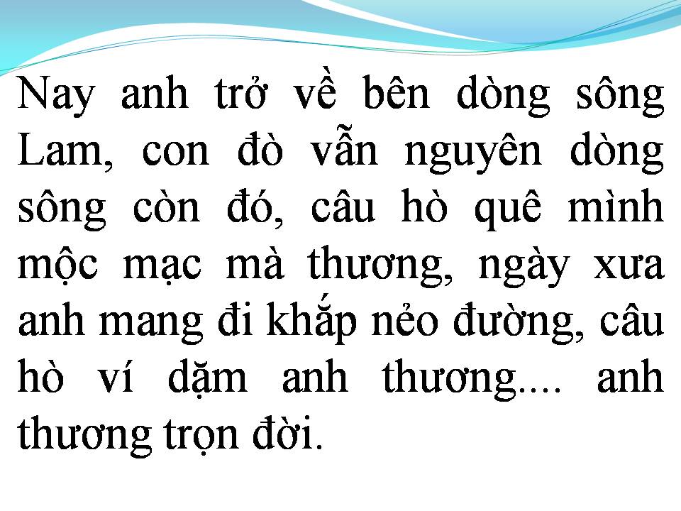 Lời bài hát CÂU ĐỢI CÂU CHỜ