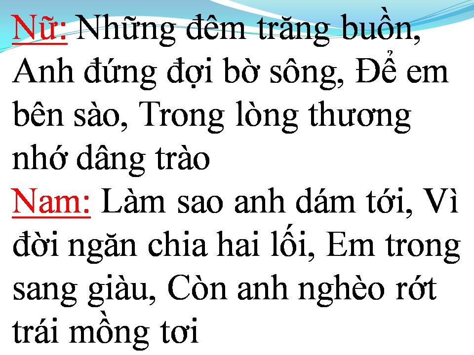 Lời bài hát LỠ THƯƠNG NHAU RỒI