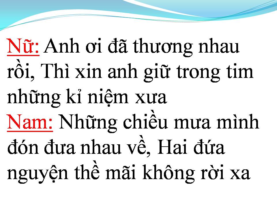 Lời bài hát LỠ THƯƠNG NHAU RỒI