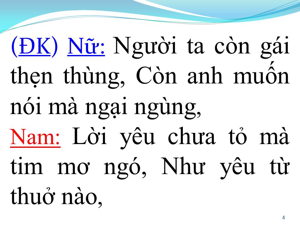 Lời bài hát ĐẸP MỐI DUYÊN QUÊ (SONG CA)