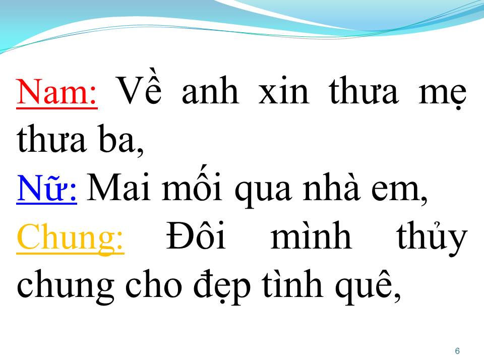 Lời bài hát ĐẸP MỐI DUYÊN QUÊ (SONG CA)