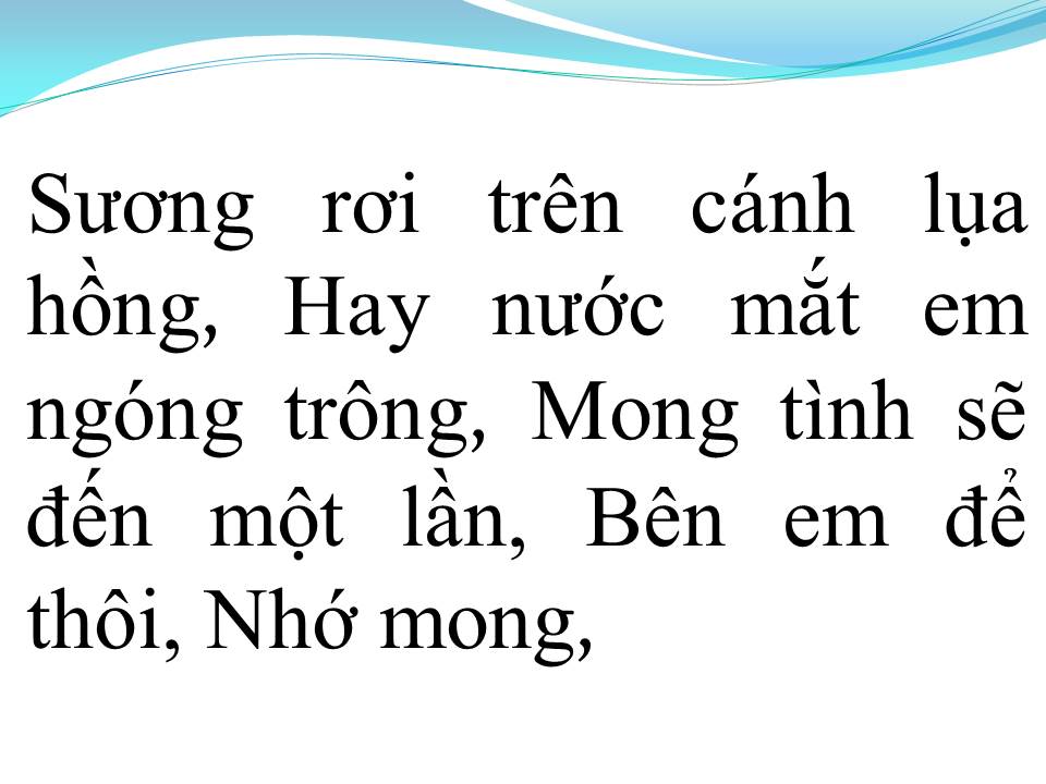 Lời bài hát CÁNH HỒNG PHAI