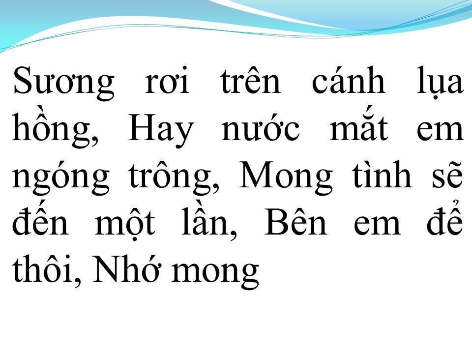 Lời bài hát CÁNH HỒNG PHAI
