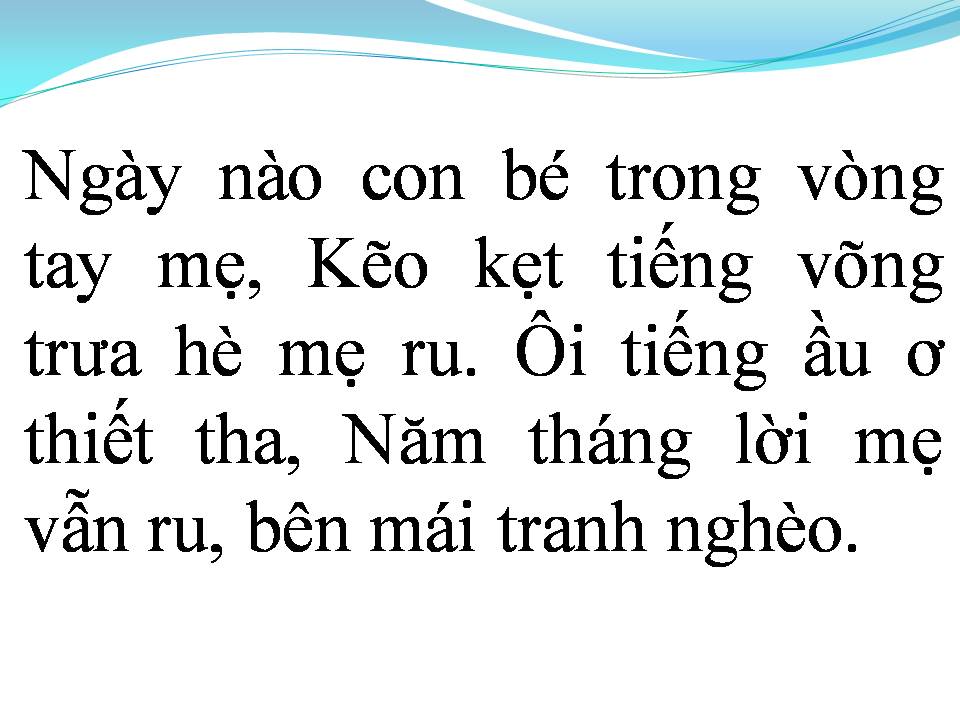 Lời bài hát NGHĨA MẸ