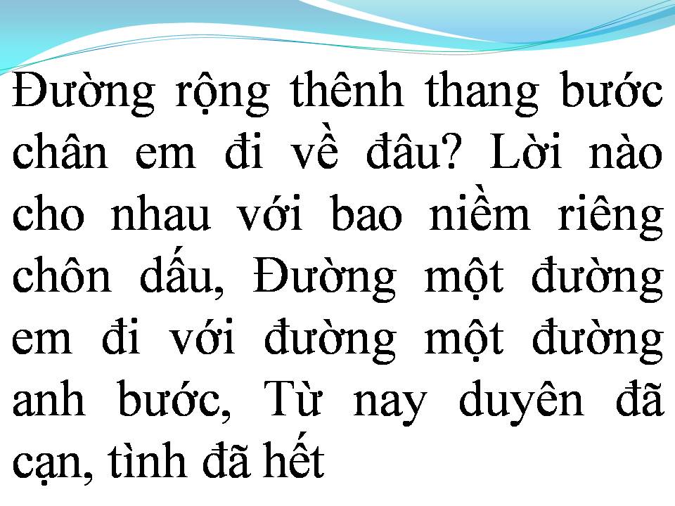 Lời bài hát AI RỒI CŨNG KHÁC