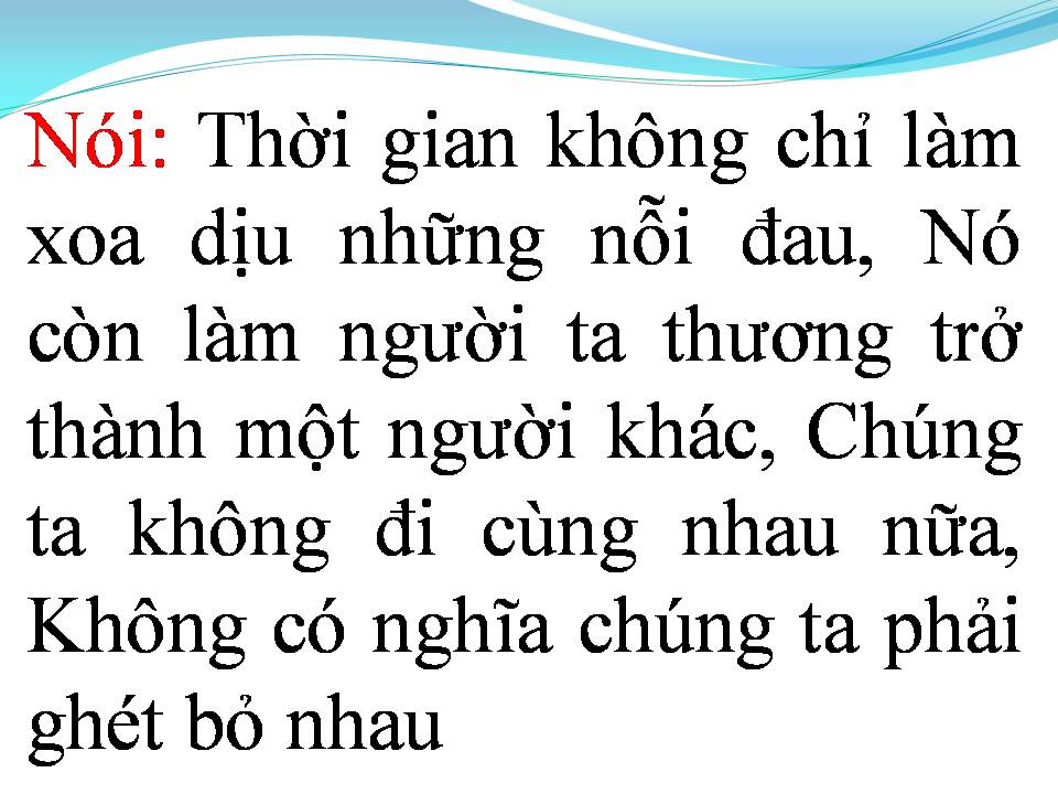 Lời bài hát AI RỒI CŨNG KHÁC