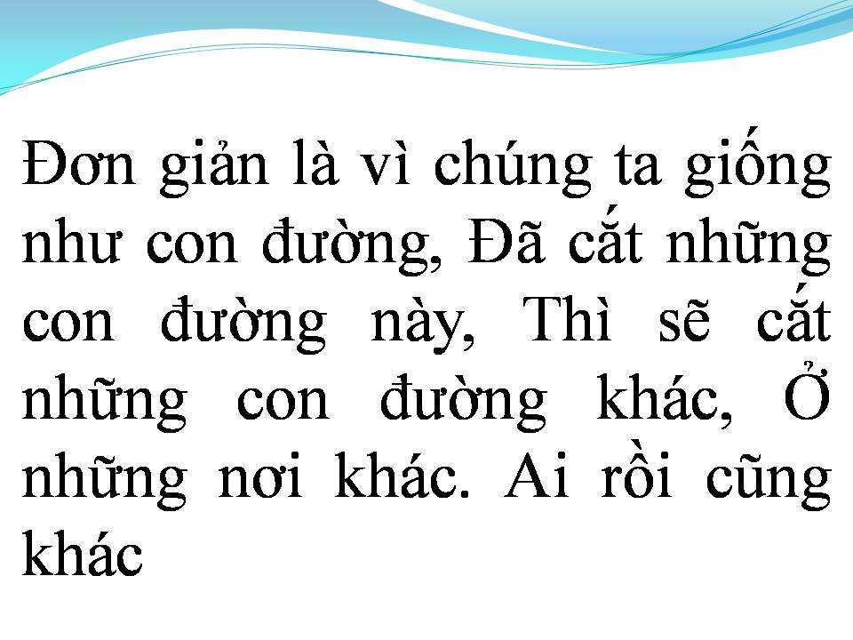 Lời bài hát AI RỒI CŨNG KHÁC