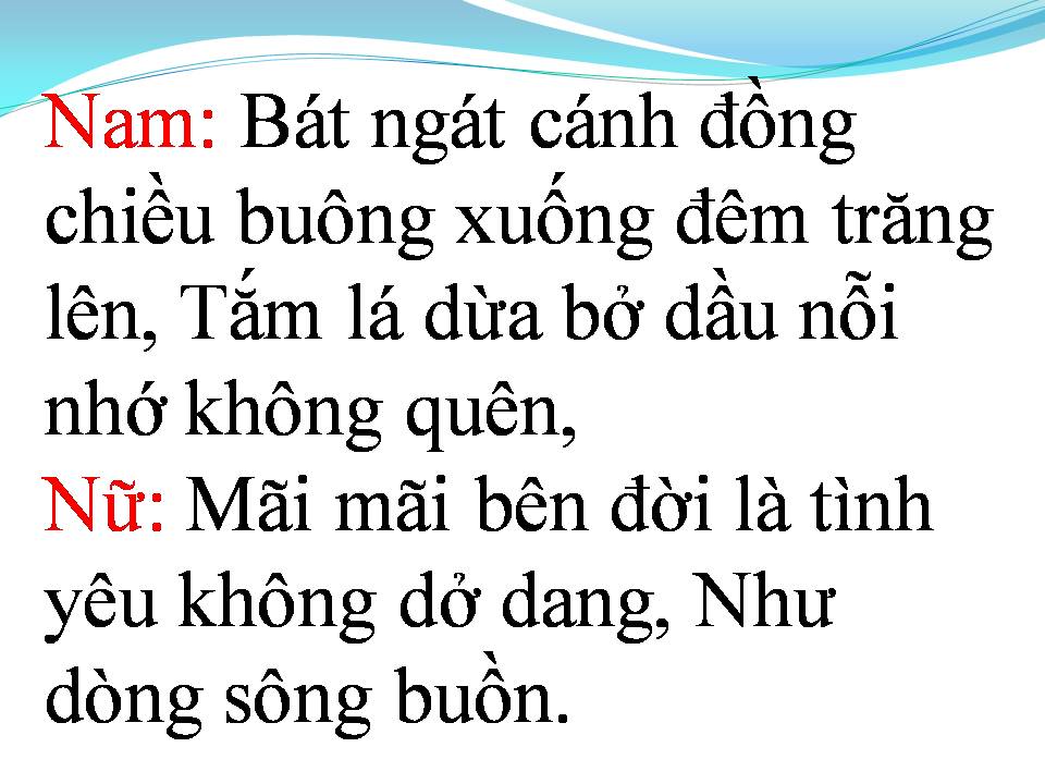 Lời bài hát VỀ THĂM QUÊ HƯƠNG