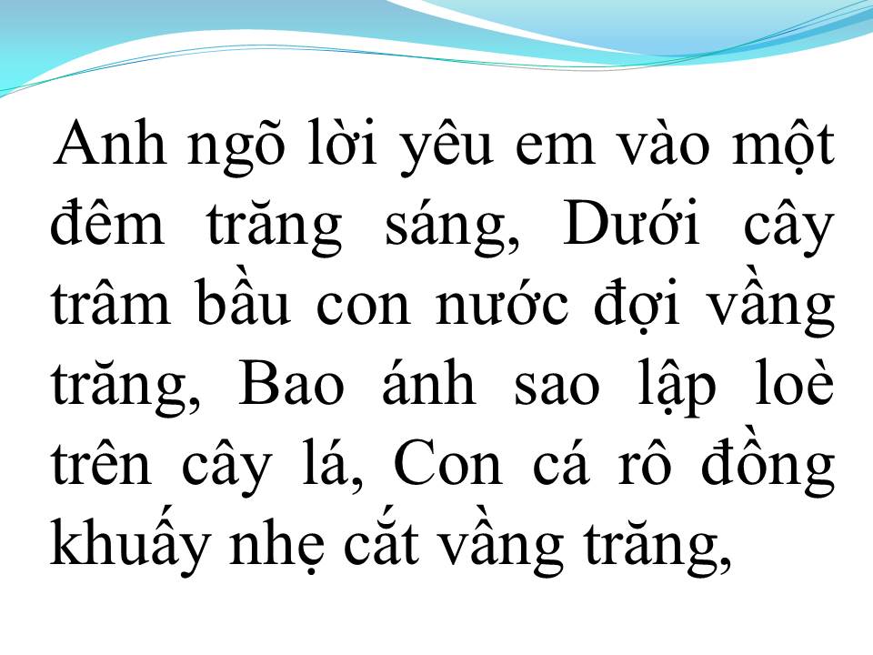 Lời bài hát CÂY TRÂM BẦU