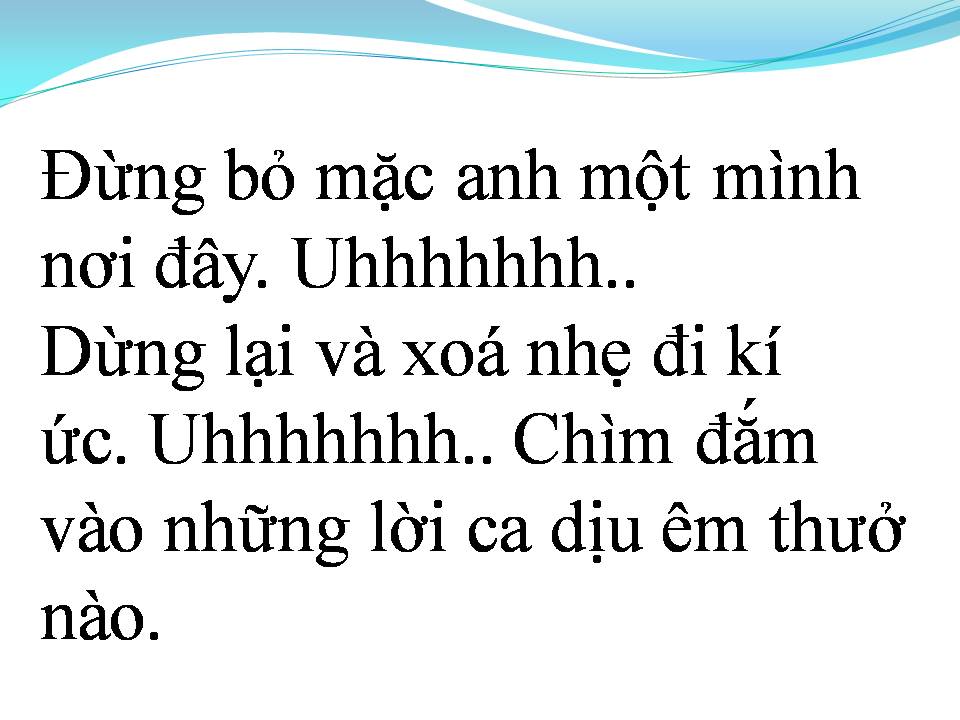 Lời bài hát EM CỦA NGÀY HÔM QUA