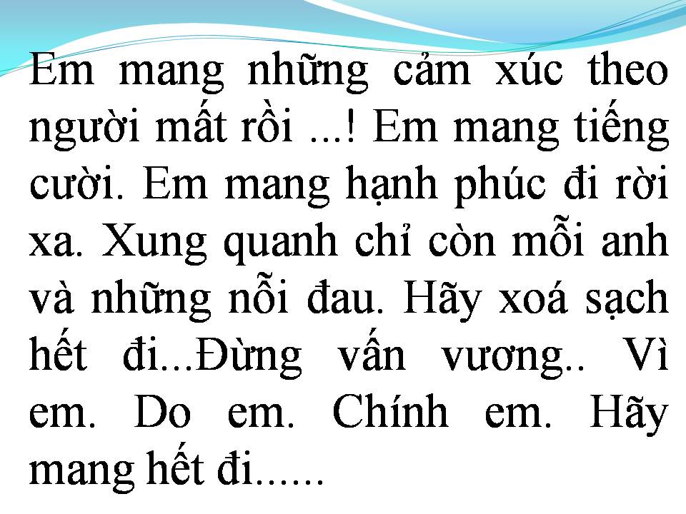 Lời bài hát EM CỦA NGÀY HÔM QUA