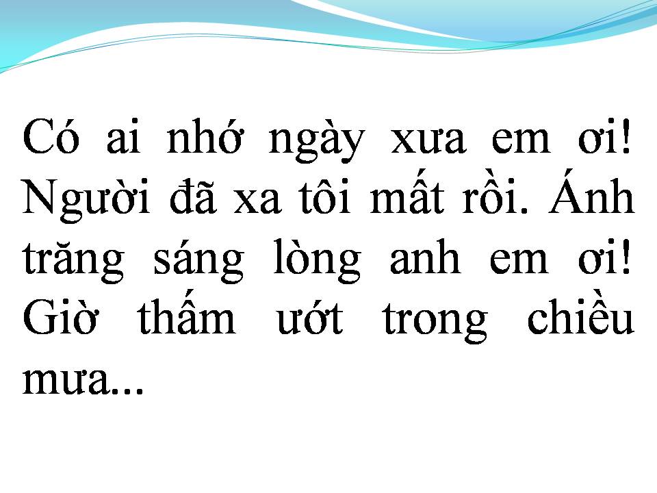 Lời bài hát TRĂNG VỠ