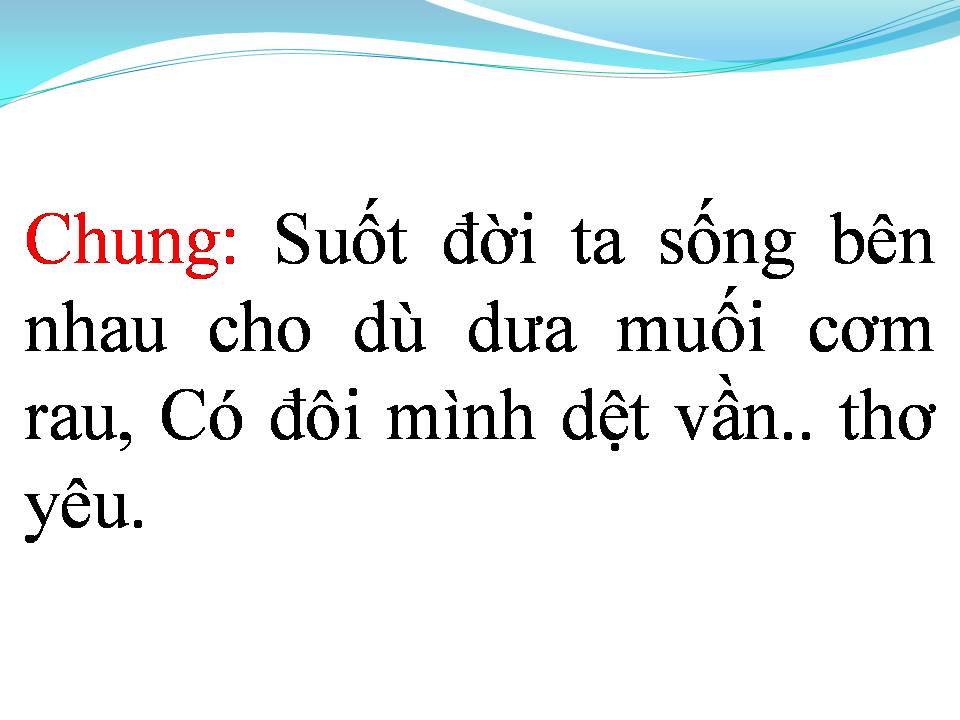 Lời bài hát ĐỒNG CẢNH NGỘ