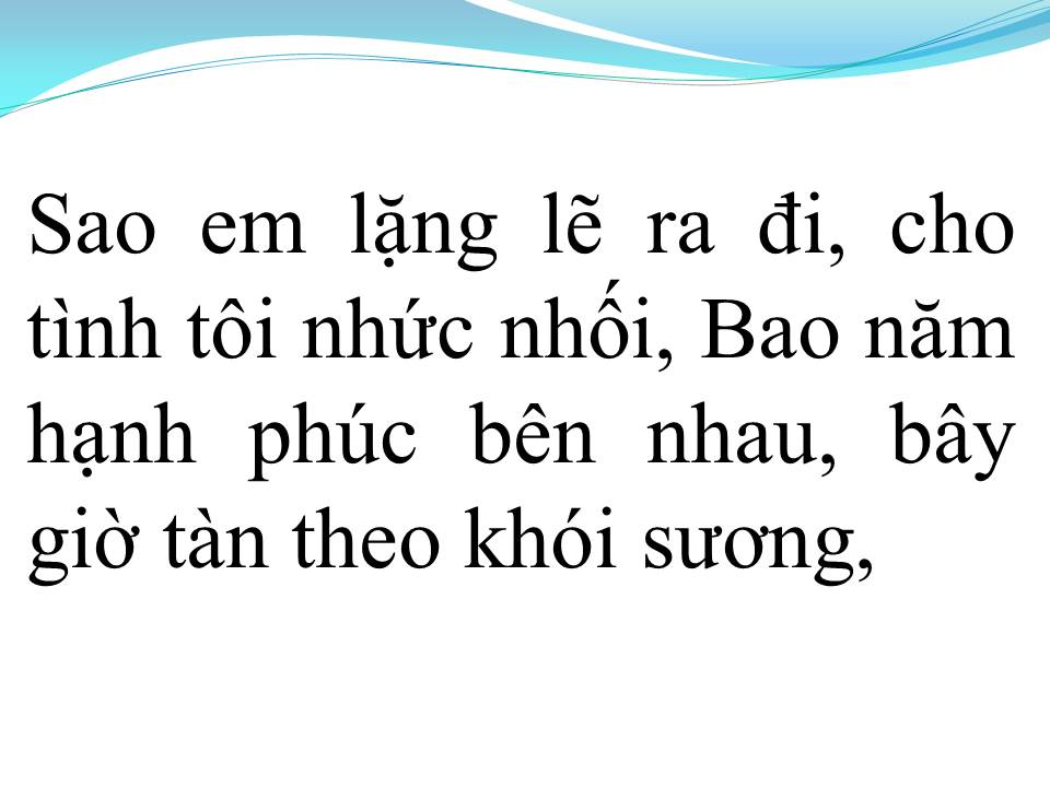 Lời bài hát ĐỢI EM TRONG MƠ