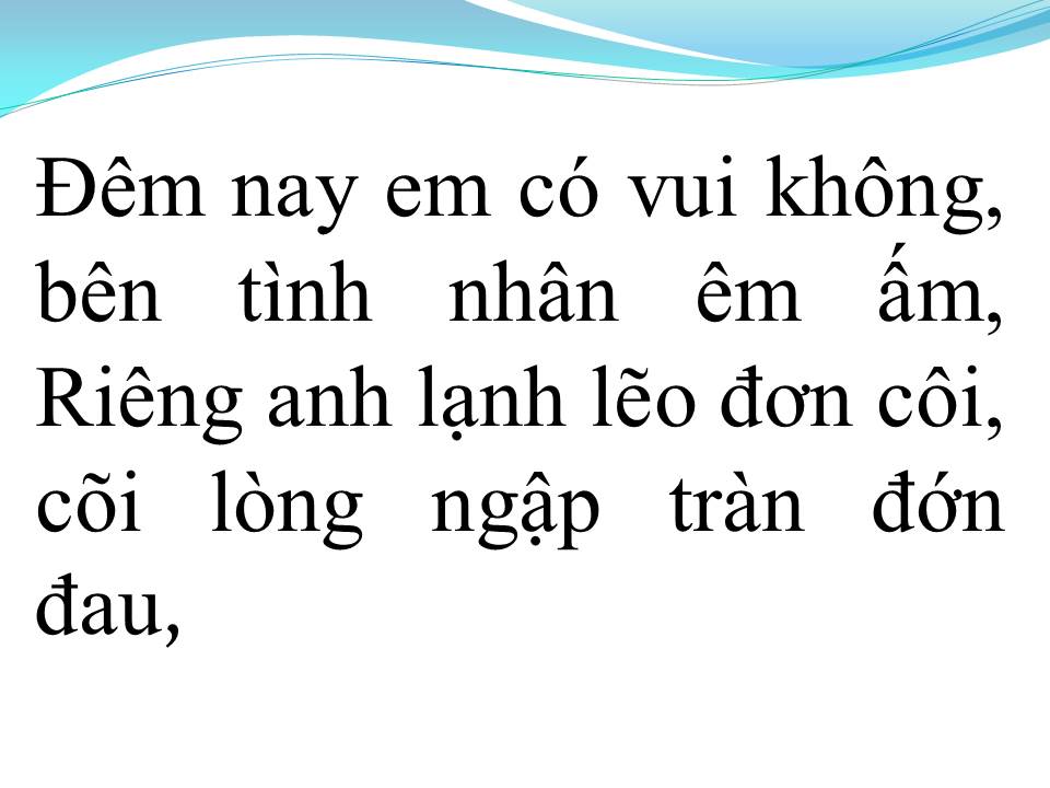 Lời bài hát ĐỢI EM TRONG MƠ