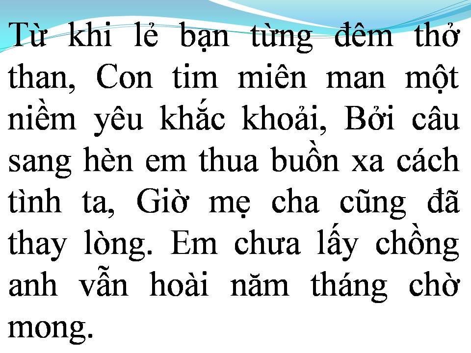Lời bài hát ANH VẪN HOÀI MONG (EM VẪN HOÀI MONG)