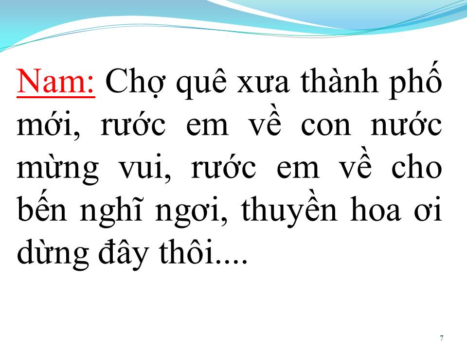 Lời bài hát THUYỀN HOA (SONG CA)