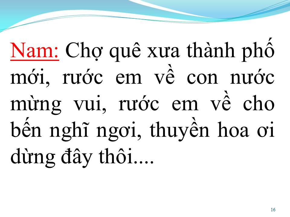 Lời bài hát THUYỀN HOA (SONG CA)