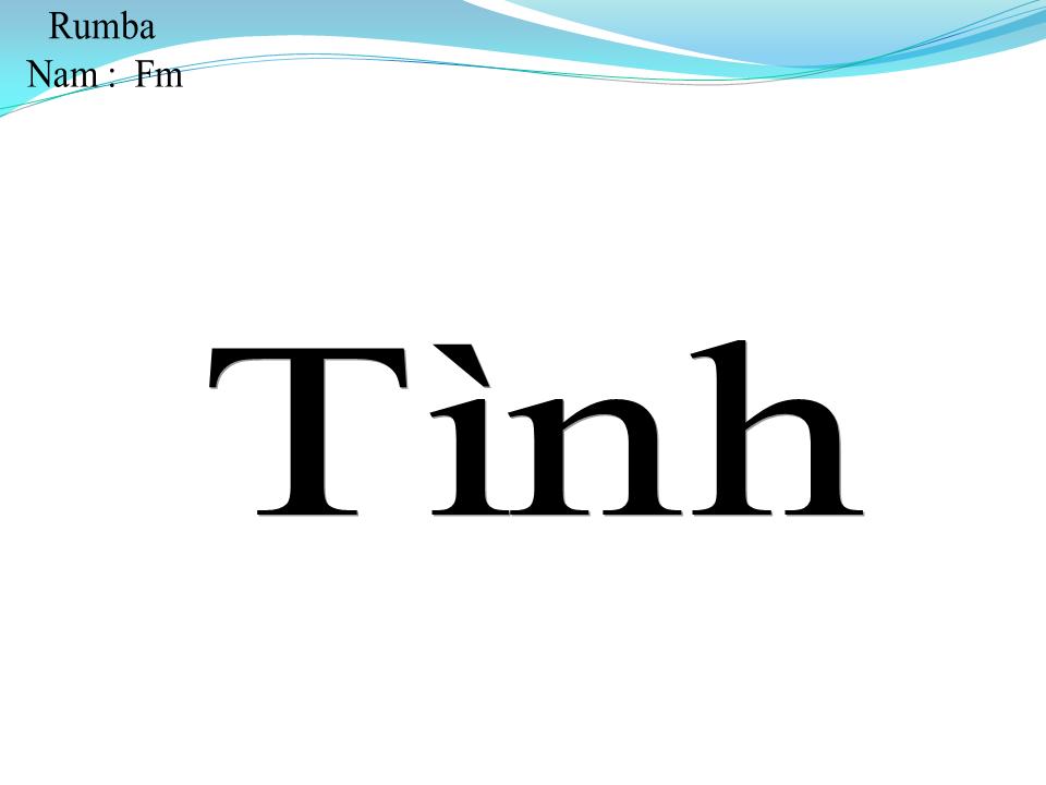 Lời bài hát TÌNH