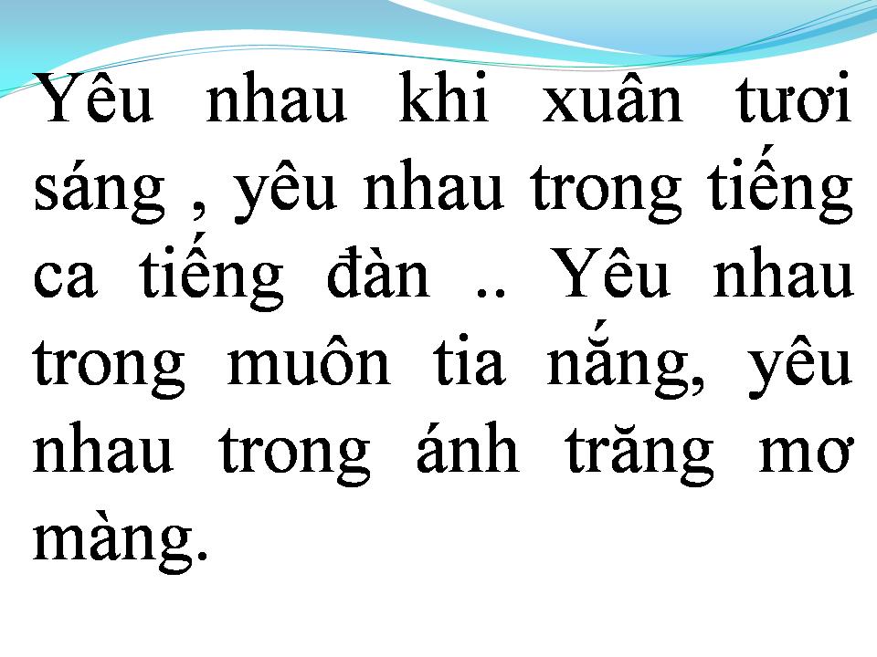 Lời bài hát TÌNH