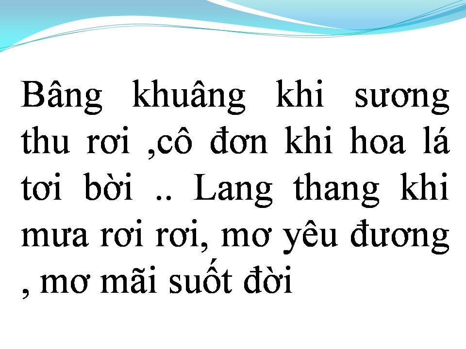 Lời bài hát TÌNH