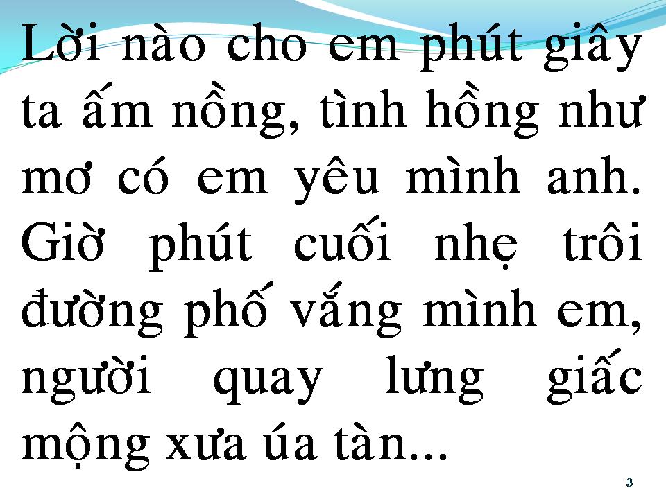 Lời bài hát TÌNH LỠ CÁCH XA