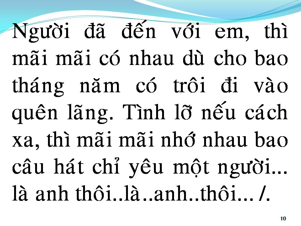 Lời bài hát TÌNH LỠ CÁCH XA