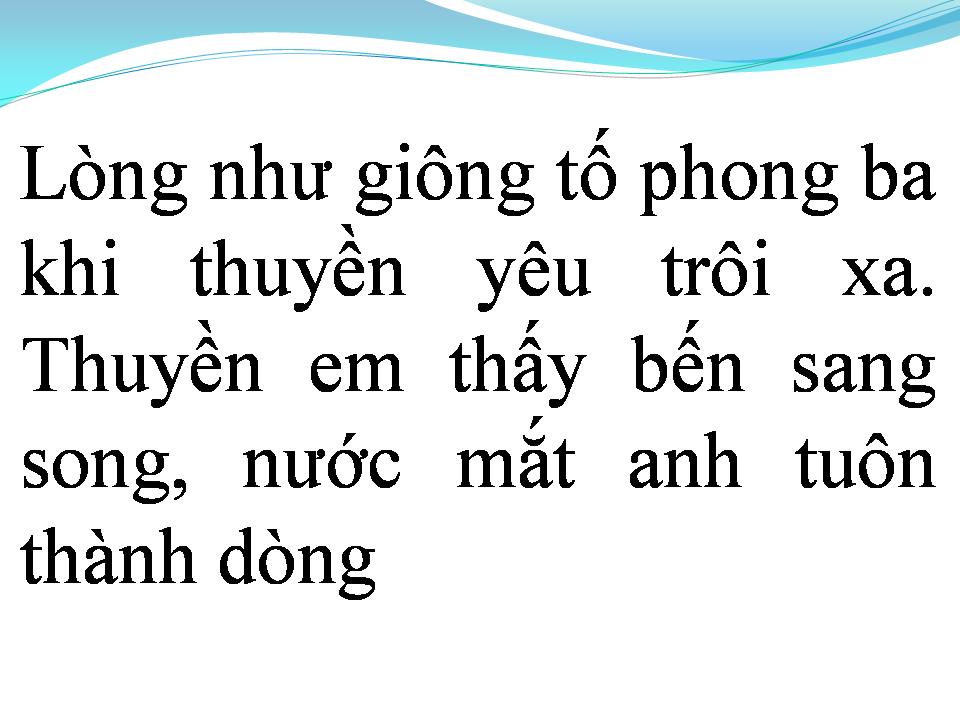 Lời bài hát TÌNH LỠ TRĂM NĂM
