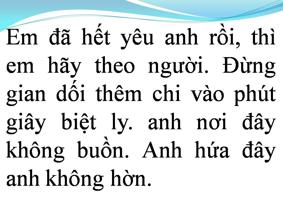 Lời bài hát TÌNH LỠ TRĂM NĂM