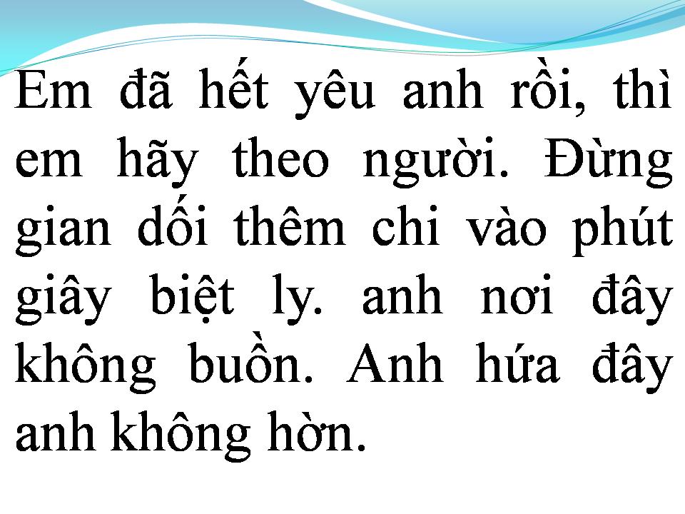 Lời bài hát TÌNH LỠ TRĂM NĂM