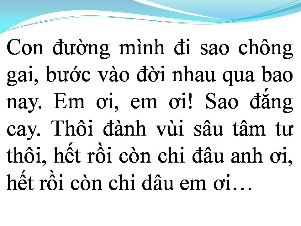 Lời bài hát TÌNH LỠ