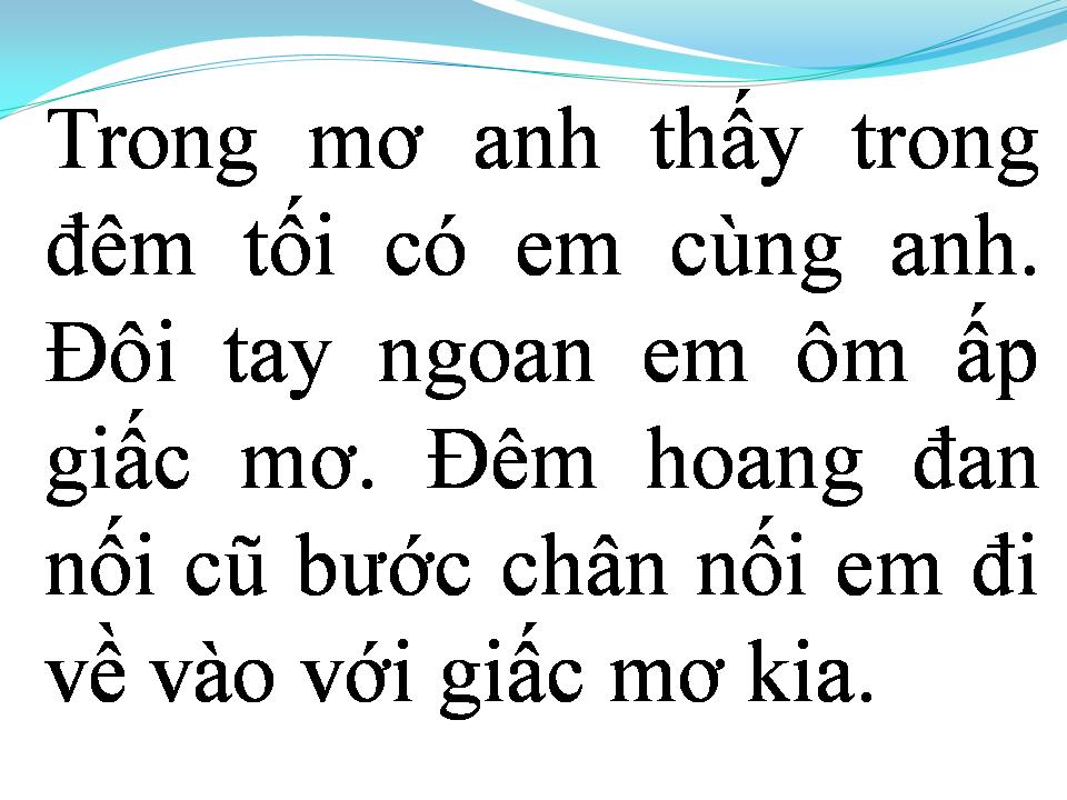 Lời bài hát TÌNH MỘT ĐÊM