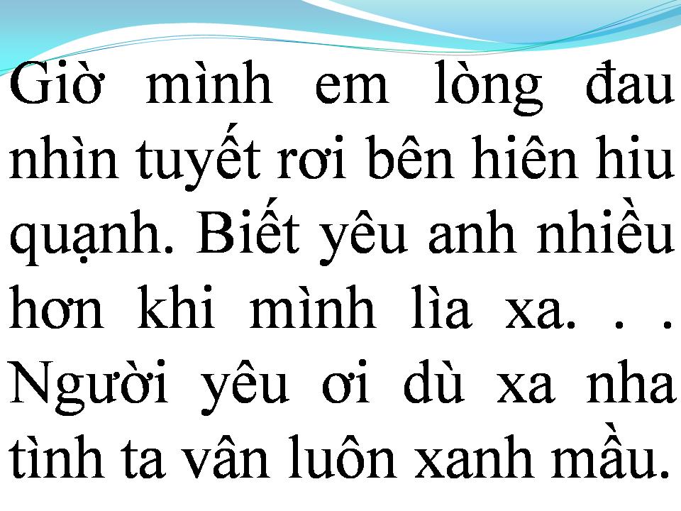 Lời bài hát TÌNH NGÀN NĂM