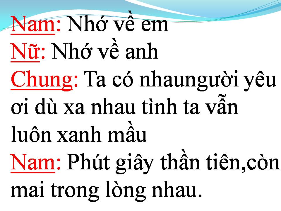Lời bài hát TÌNH NGÀN NĂM