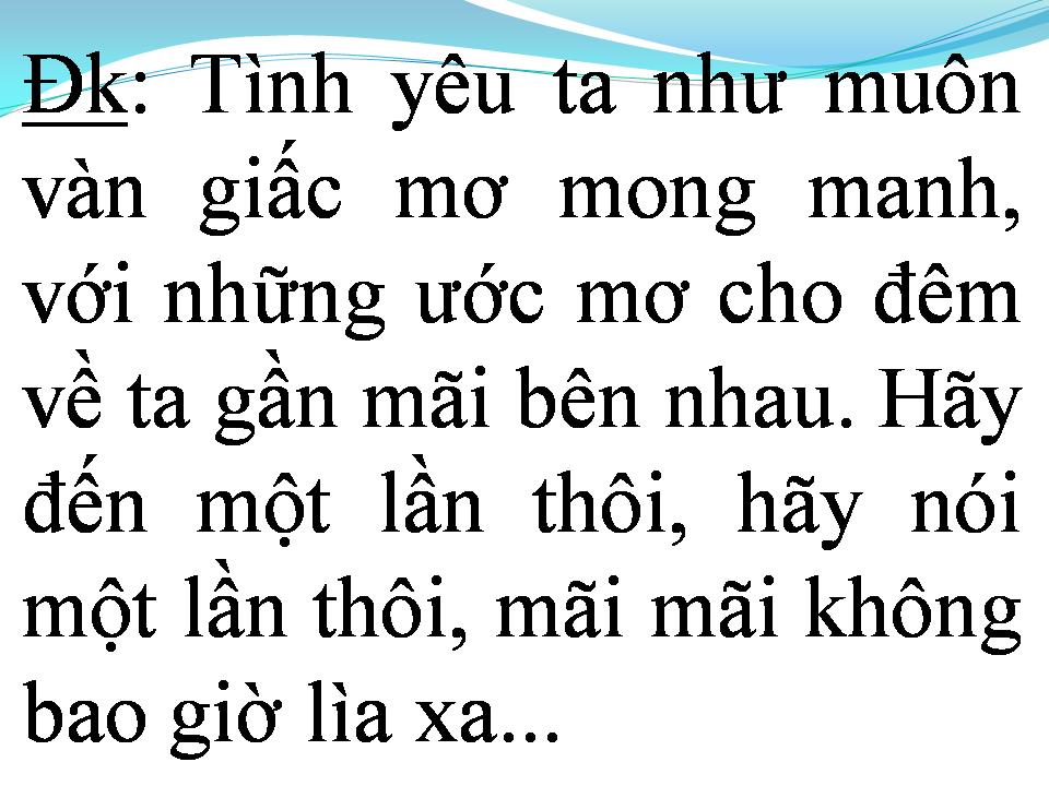 Lời bài hát TÌNH NHƯ LÁ BAY XA