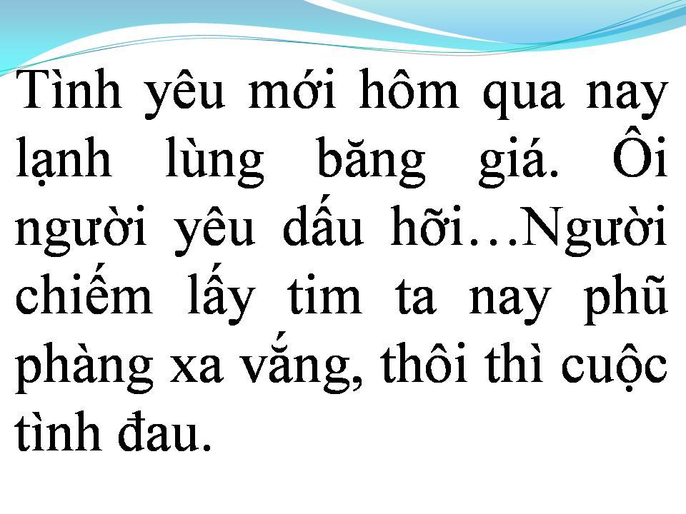 Lời bài hát TÌNH NHƯ LÁ BAY XA