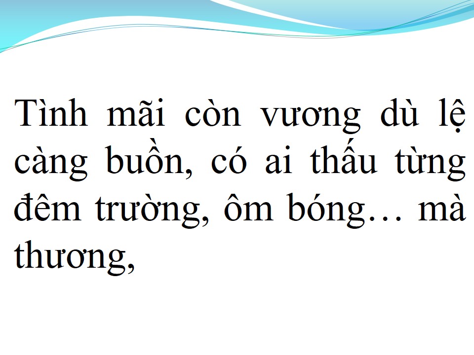 Lời bài hát TÌNH NHƯ MÂY KHÓI