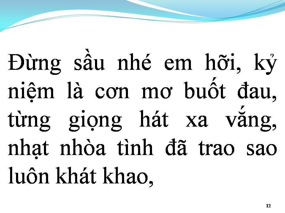 Lời bài hát TÌNH NỒNG