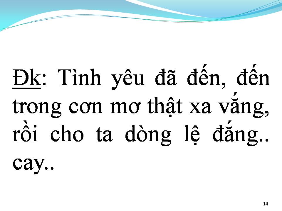 Lời bài hát TÌNH NỒNG